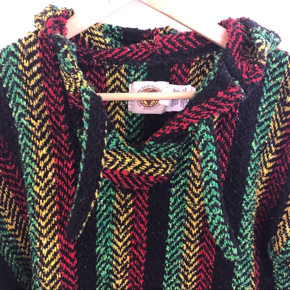 Earth Ragz Rasta Hoodie Medium - Picture 4 of 7